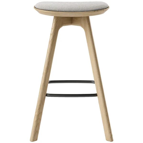 Pauline Barstol 65 cm Oljad Ek / Hallingdal Grå