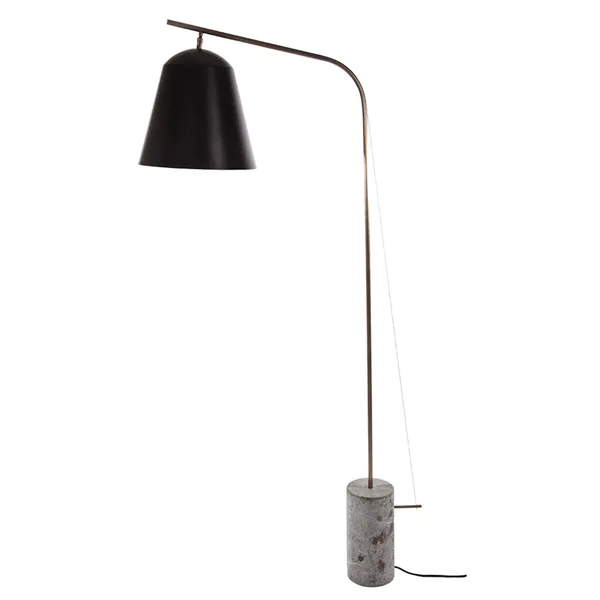 Line Two Gulvlampe Sort