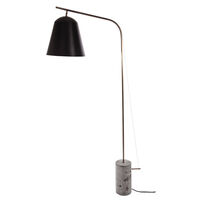 Line Two Gulvlampe Sort