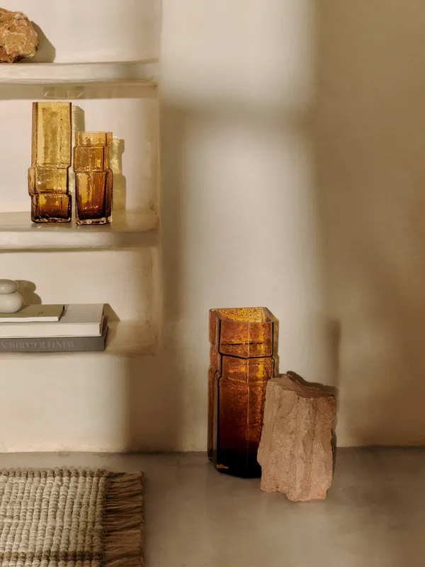 Muro Vase 38 cm Amber