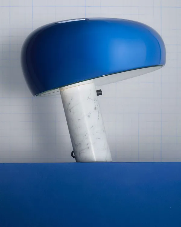Snoopy Bordlampe Navyblå