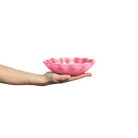 Oyster Skål 16x18 cm Rosa