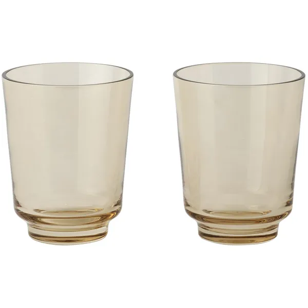 Raise Glas 2-pak 20 cl Okkergule