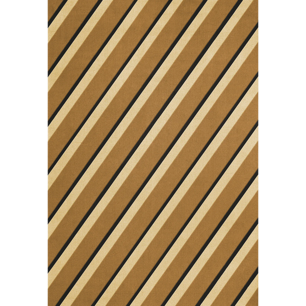 Teklan Diagonal Uldgulvtæppe 250x350 cm Sand