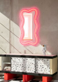 Supercurve Tiny Tall Speil Rosa