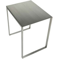 Studio Sidebord Rustfrit Stål