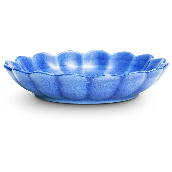 Oyster Skål 24 cm Ljusblå