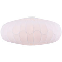 Bladverk Loftslampe Hvid 70 cm