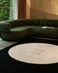 Disc Teppe 200x300 cm Sort