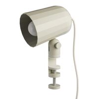 Noc Klämlampa Naturvit