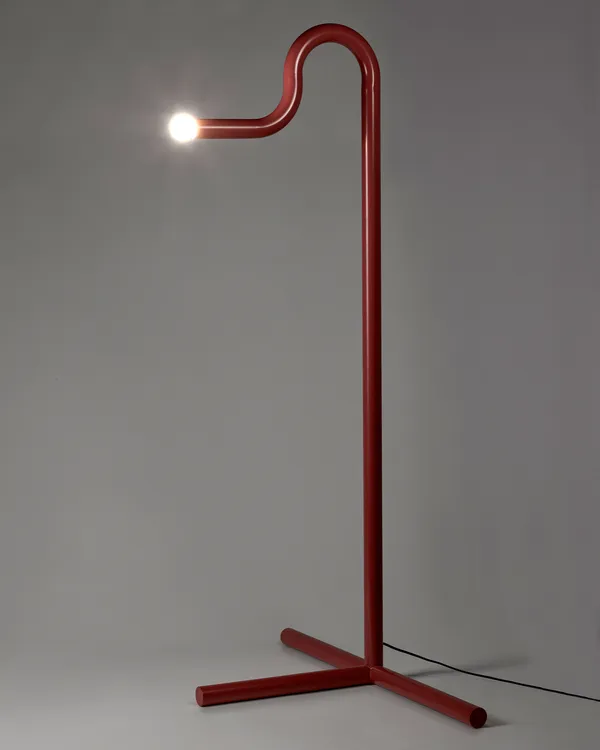 La Uno Floor Lamp Red
