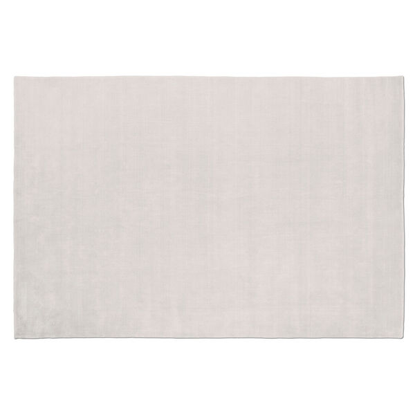145 Teppe Bambus / Ull 200x300 cm Lysegrå