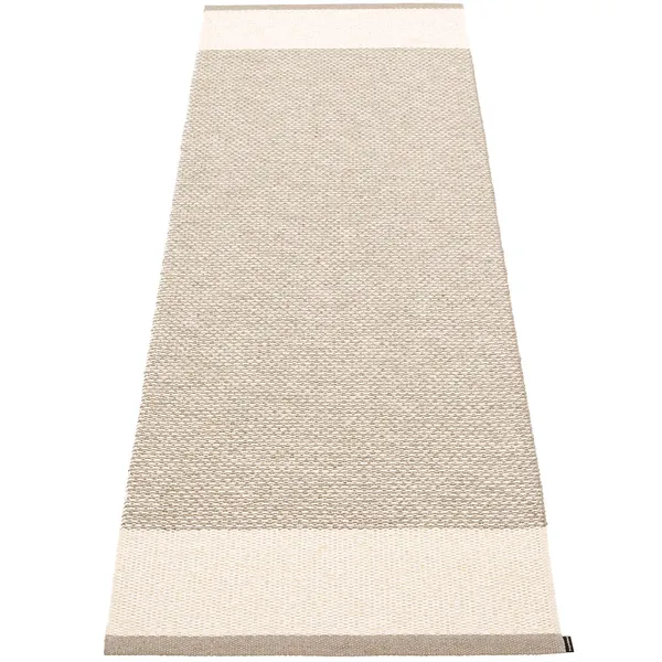 Edit Matto Mud / Vanilla / Linen Metallic 85x260 cm