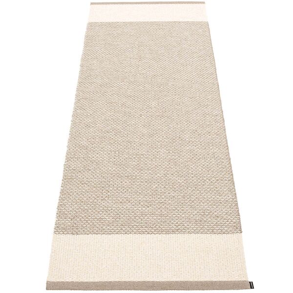 Edit Teppe Mud / Vanilla / Linen Metallic 85x260 cm