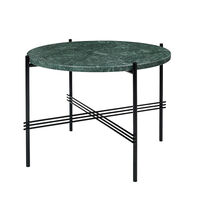 TS Soffbord 55 cm Svart / Grön Guatemalamarmor