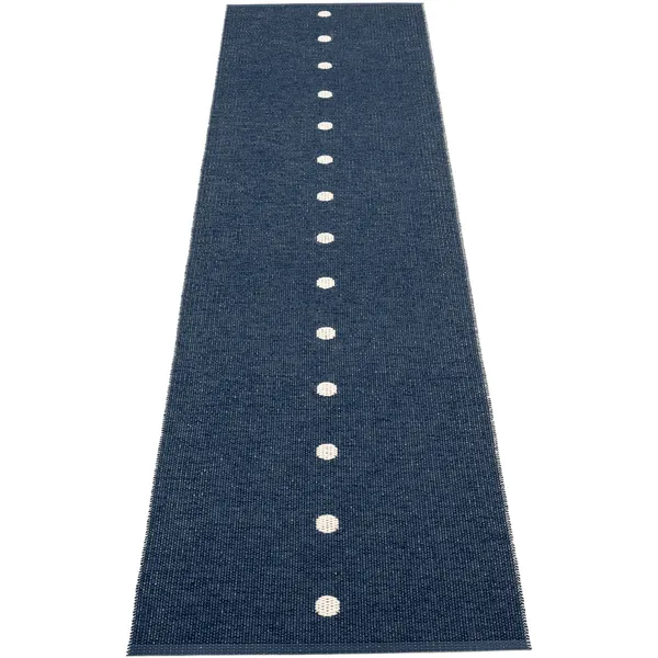 Peg Matta 70x280 cm Mörkblå/Vanilj