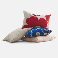 Pieni Unikko Putetrekk 50x50 cm Cotton / Fersken