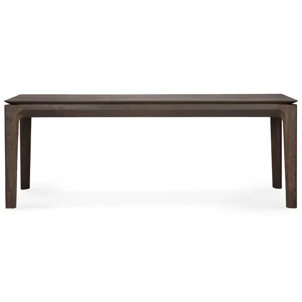Bok Bänk Mörkbetsad Ek 35x126 cm