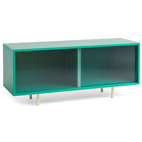 Colour Cabinet Skjenk Glassdør 120 cm / Dark Mint