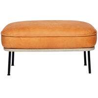 Lyra Footstool Vintage Cognac