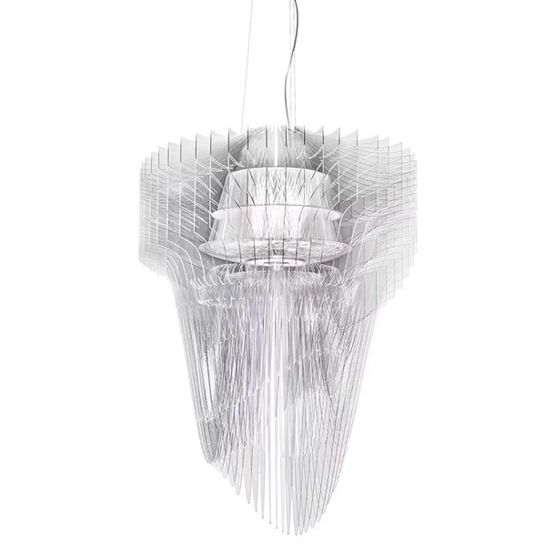 Aria Kattokruunu 90 cm Transparent