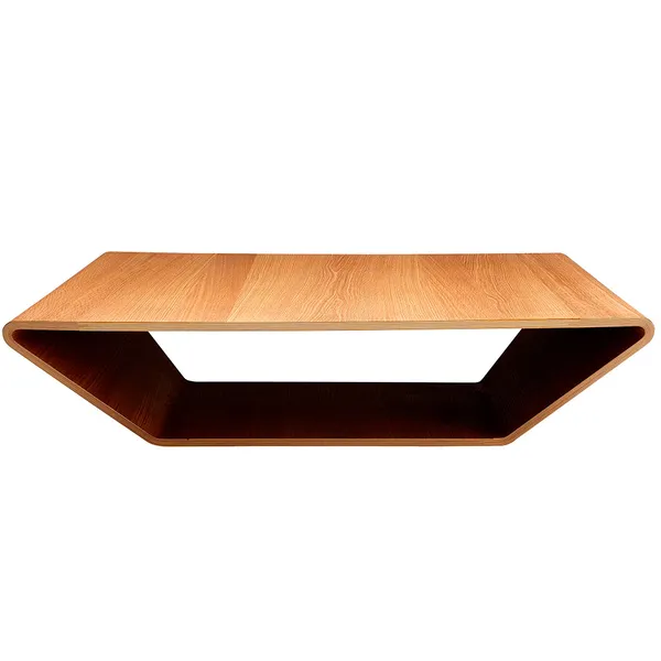 Brasilia Soffbord 120 cm Valnötsfanér
