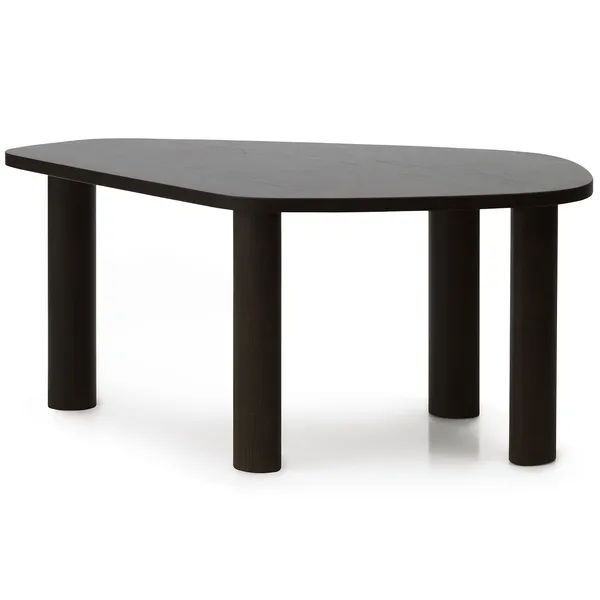 Sculp Soffbord L Mörkbetsad Ask