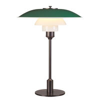 PH 3½-2½ Bordslampa Grön
