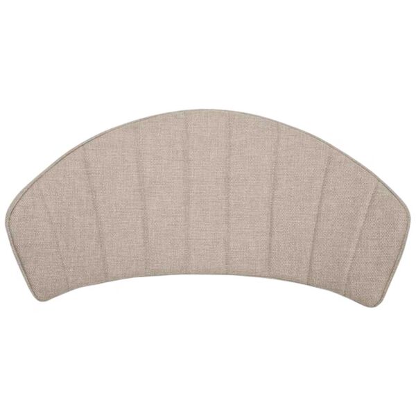Vipp 710 Lagrasse Back Cushion for Armchair Outdoor Warm Grey