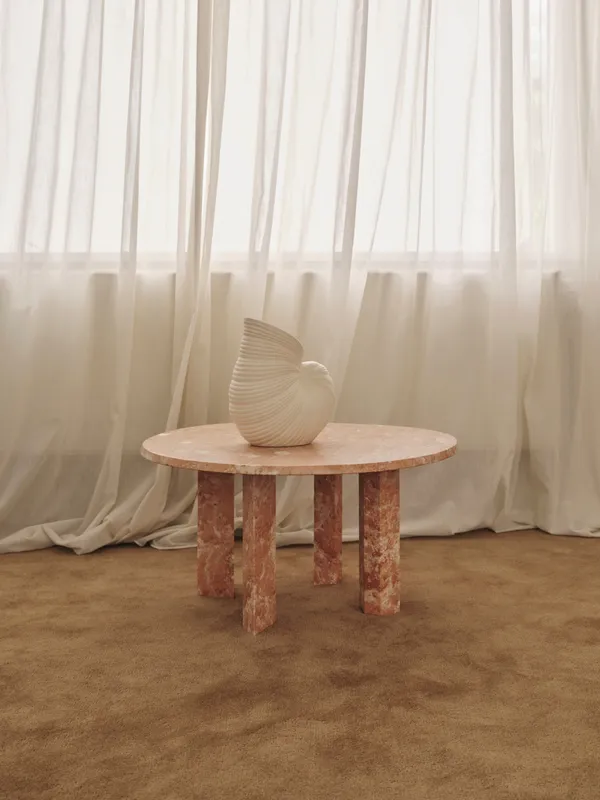 Shell Vase Off-white