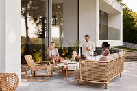 Curve Loungestol Naturlig