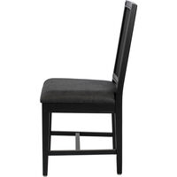 Classic Stol 2.0 Sort / Piquet Anthracite 67