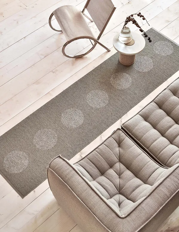 Vera 2.0 Matto Dark Linen / Linen Metallic 70x280 cm