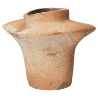 Evio Vase H22 cm Burnt Umber