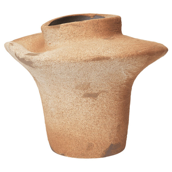 Evio Vase H22 cm Burnt Umber