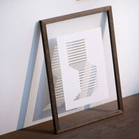 Frame A2 Ramme 44x615 cm Røkt Eik