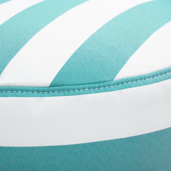 Point Outdoor Sittpuff Ø50 cm Stripe Azure