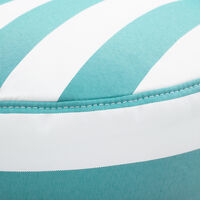 Point Outdoor Sittpuff Ø50 cm Stripe Azure
