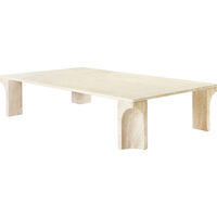 Doric Salongbord Neutral White 80x80 cm