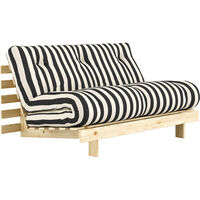 Roots Sovesofa 140x200 cm Orange / Brun