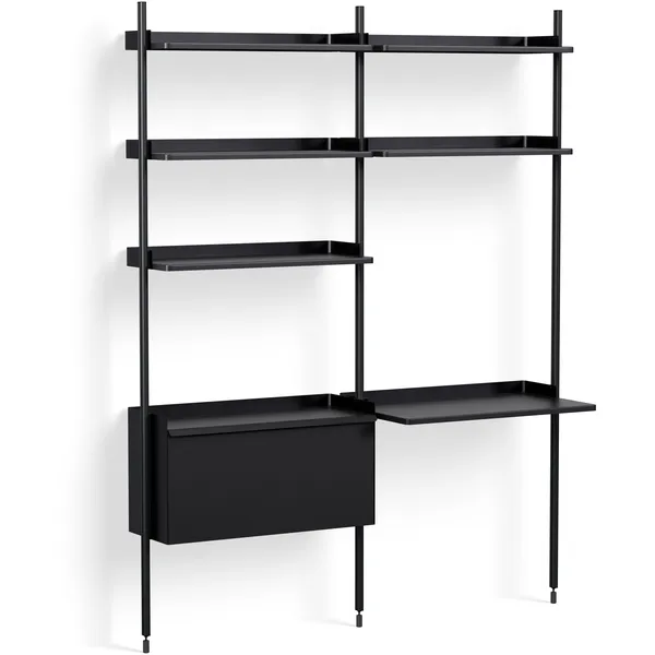 Pier System 12 2 columns PS Black / Black