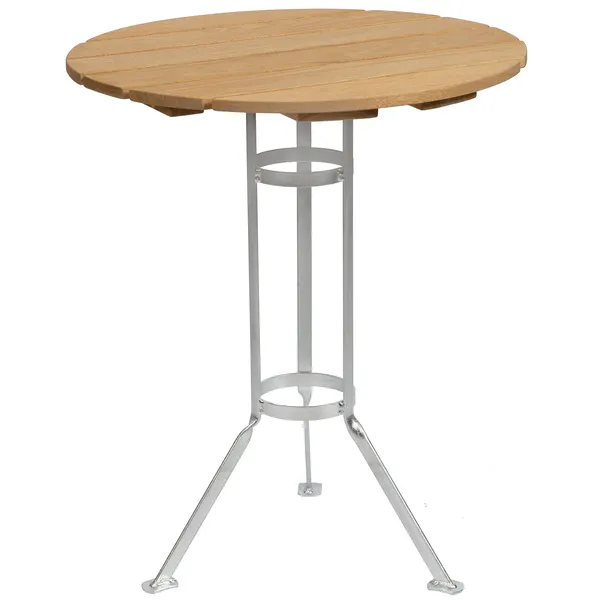 Brewery Bord Ø60 cm Olieret Egetræ / Varmgalvaniseret Stål