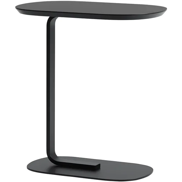 Relate Sidebord Massiv Røkt Eik / Sort