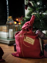 Christmas Gift Pakkesæk 95 cm Rød