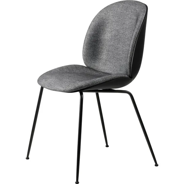 Beetle Stol Polstret Front / Konisk Fot Plain 0023