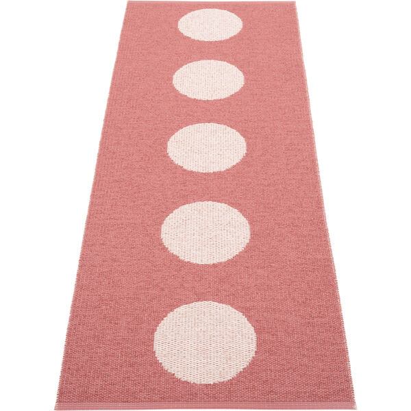 Vera Pop Teppe 70x200 cm Blush / Pearl Pink