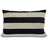 Pathi Pude Sort / Beige 60x38 cm