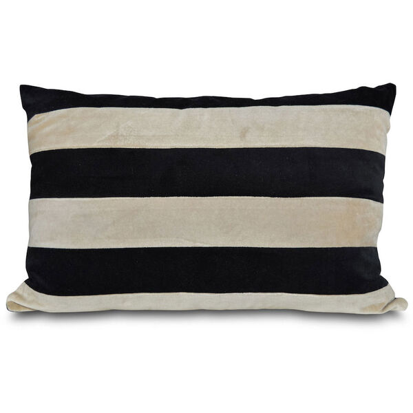 Pathi Pude Sort / Beige 60x38 cm