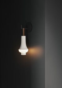 Tomoshi Bordlampe Bærbar Hvit