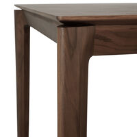 Bok Spisebord Sortbejdset Teak 95x200 cm